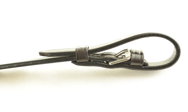 Dever Classic Pony Race Rubber Grip Reins 5/8 - Brown/ Brown-2